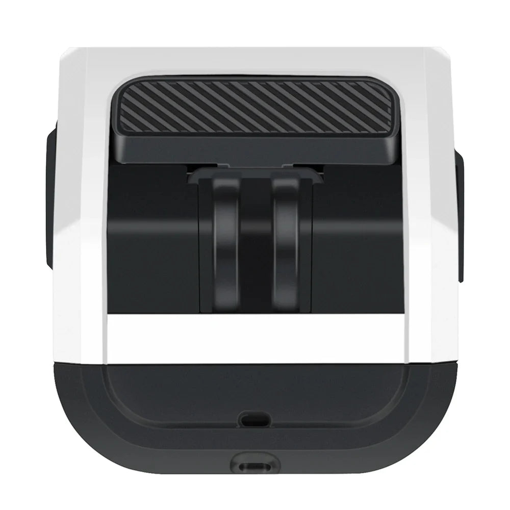 Magicshine EVO 1100 underneath mounted bike light in black aluminum housing with out-front mount attached — view 4