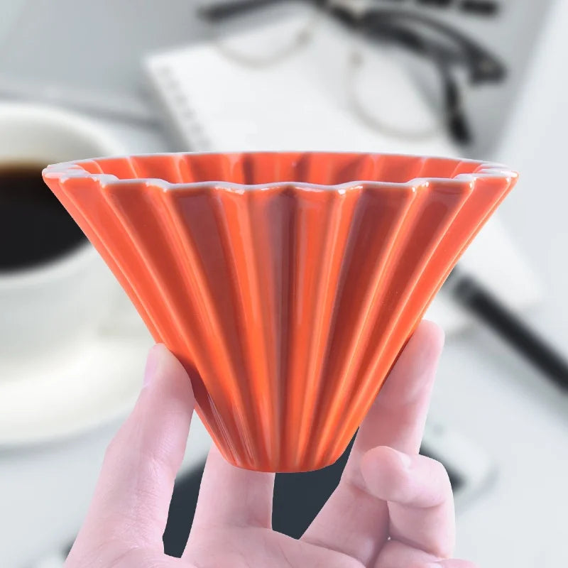 Ceramic Origami Pour Over