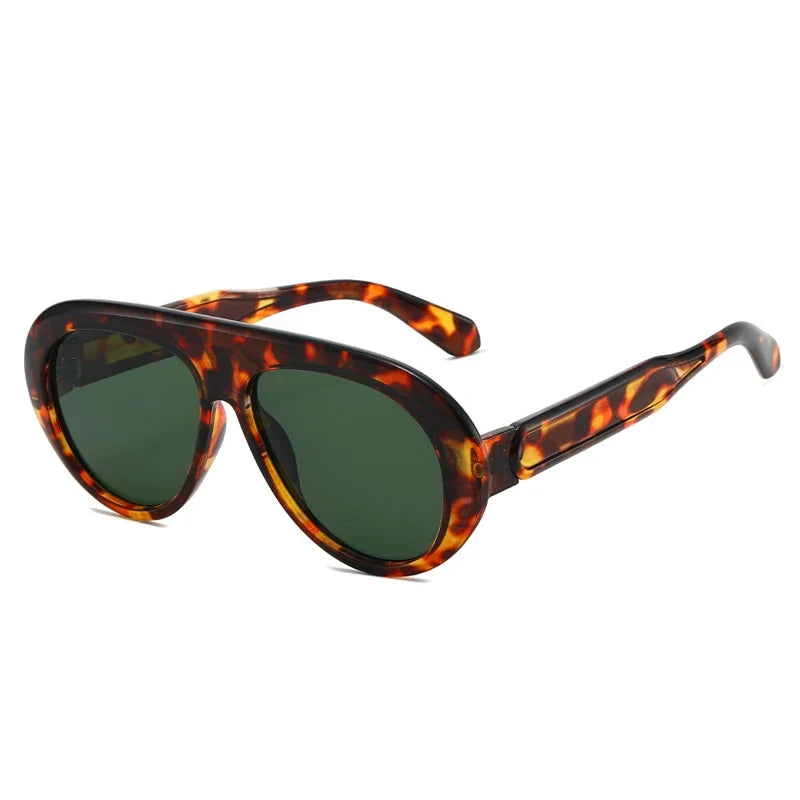 Fearless Resin Pilot Sunglasses-9
