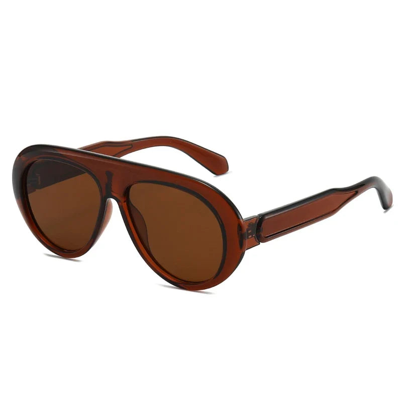 Fearless Resin Pilot Sunglasses-10