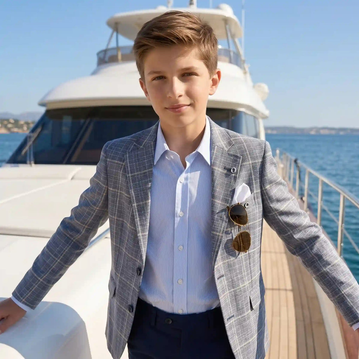 Check Mate Boys Cool Suit-2