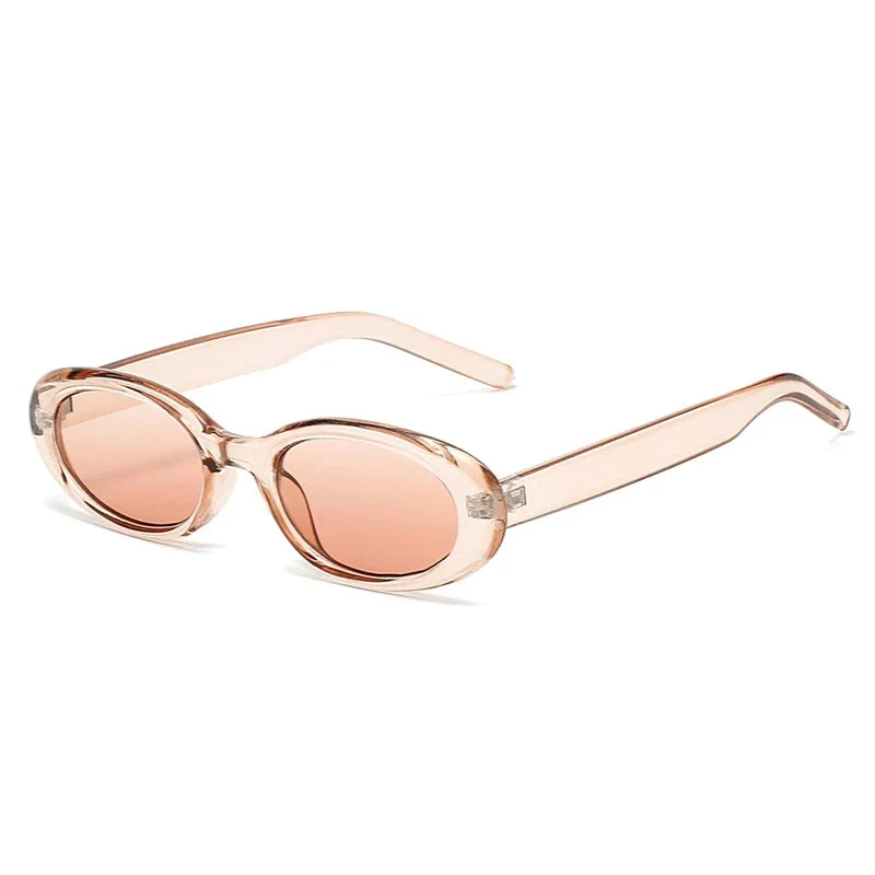 Audacious Leopard Oval Sunglasses-1
