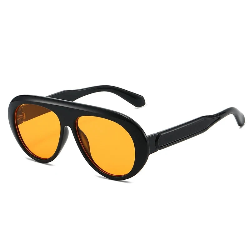 Fearless Resin Pilot Sunglasses-7