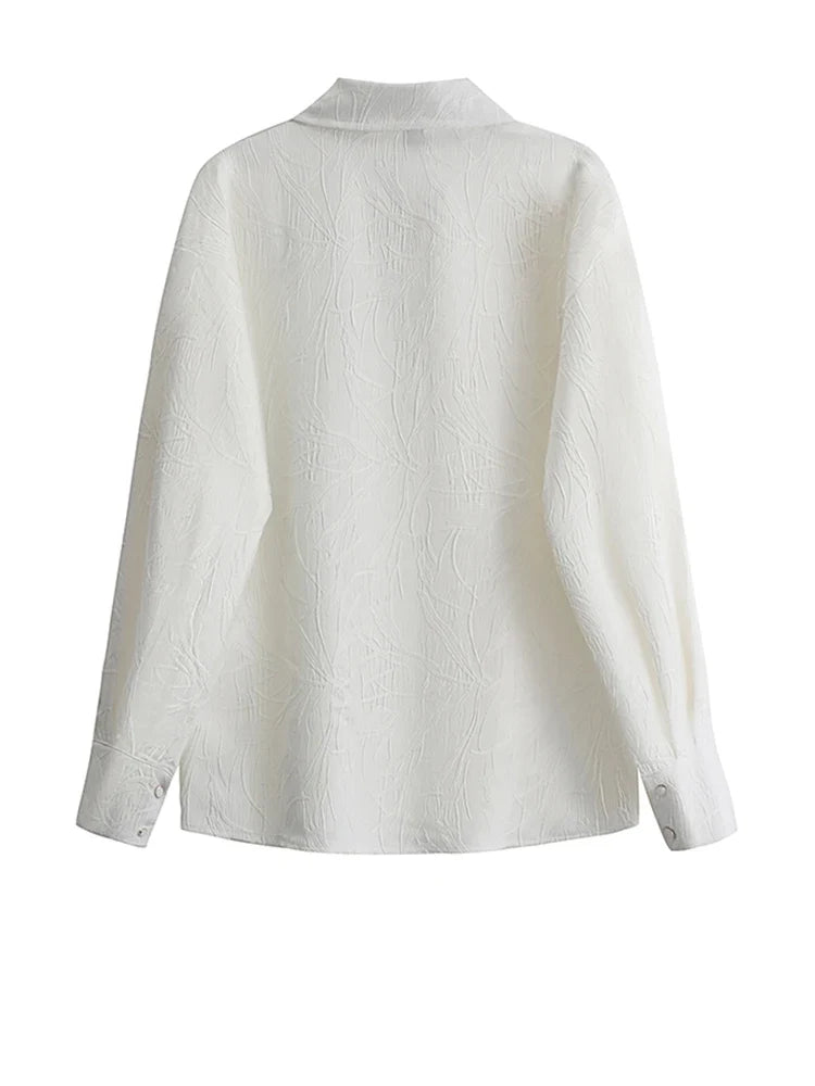 Divine Embroidered Textured Blouse-4