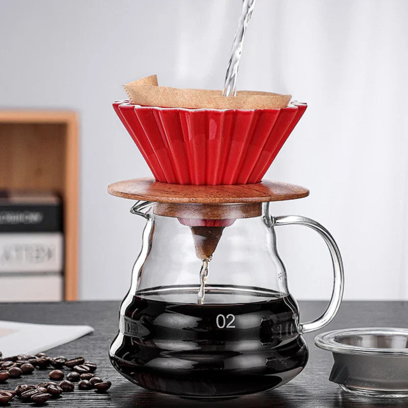 Ceramic Origami Pour Over