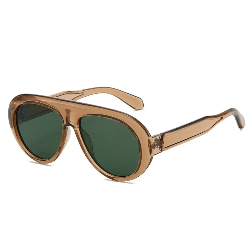 Fearless Resin Pilot Sunglasses-3