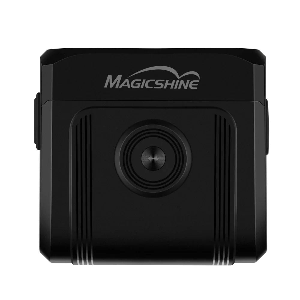 Sleek horizontal 900-lumen dual mounted bike light in black aluminum for safe road cycling — view 2