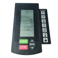 Black NNEOBA Bluetooth rowing machine counter with LCD display and multi-function tracking interface