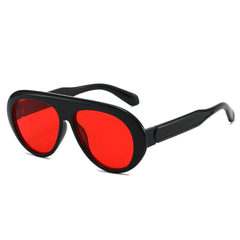 Fearless Resin Pilot Sunglasses-6