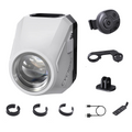Ultra-bright 1600 lumen bike headlight with wireless remote control and GoPro compatible mounting bracket