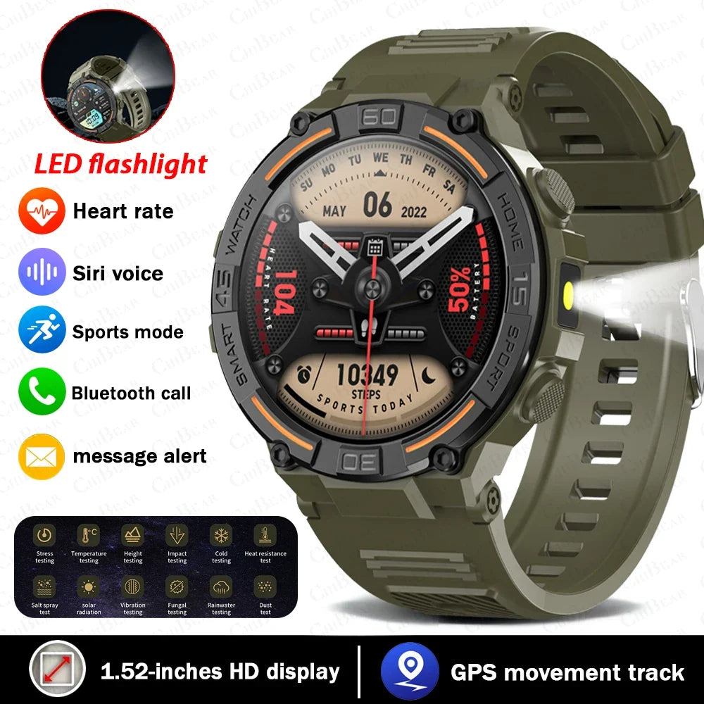 NNEOBA Smartwatch Fitness Tracker HD Screen Green