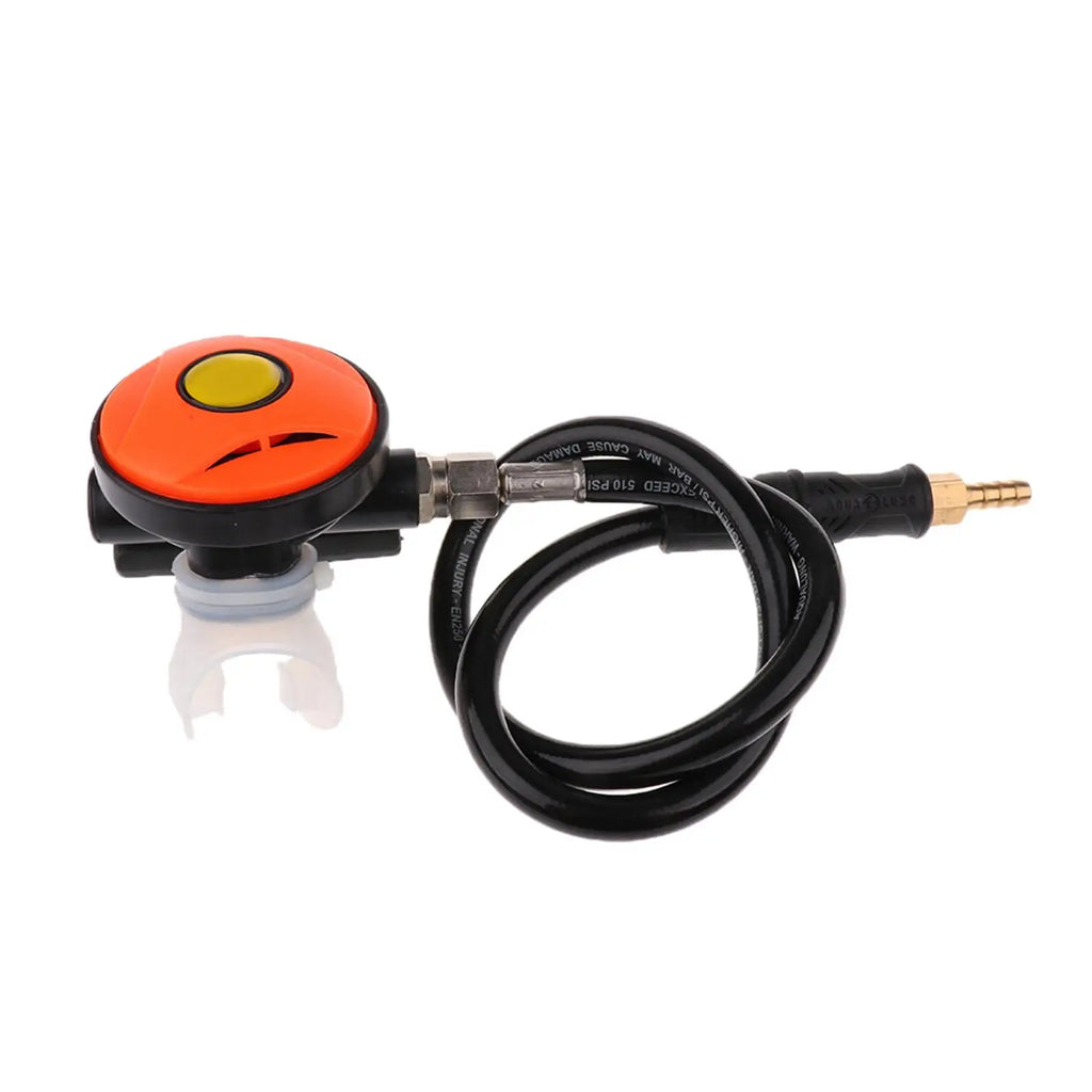 Scuba diving second stage regulator with a soft silicone mouthpiece and durable ABS construction — view 3