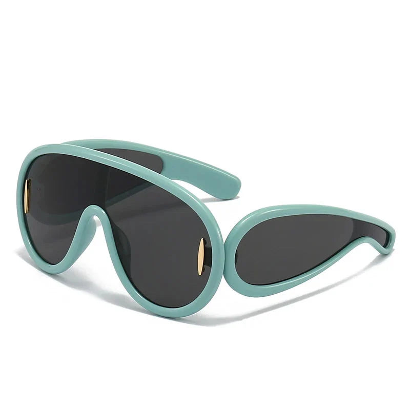 Daring Oversized Wave Sunglasses-15