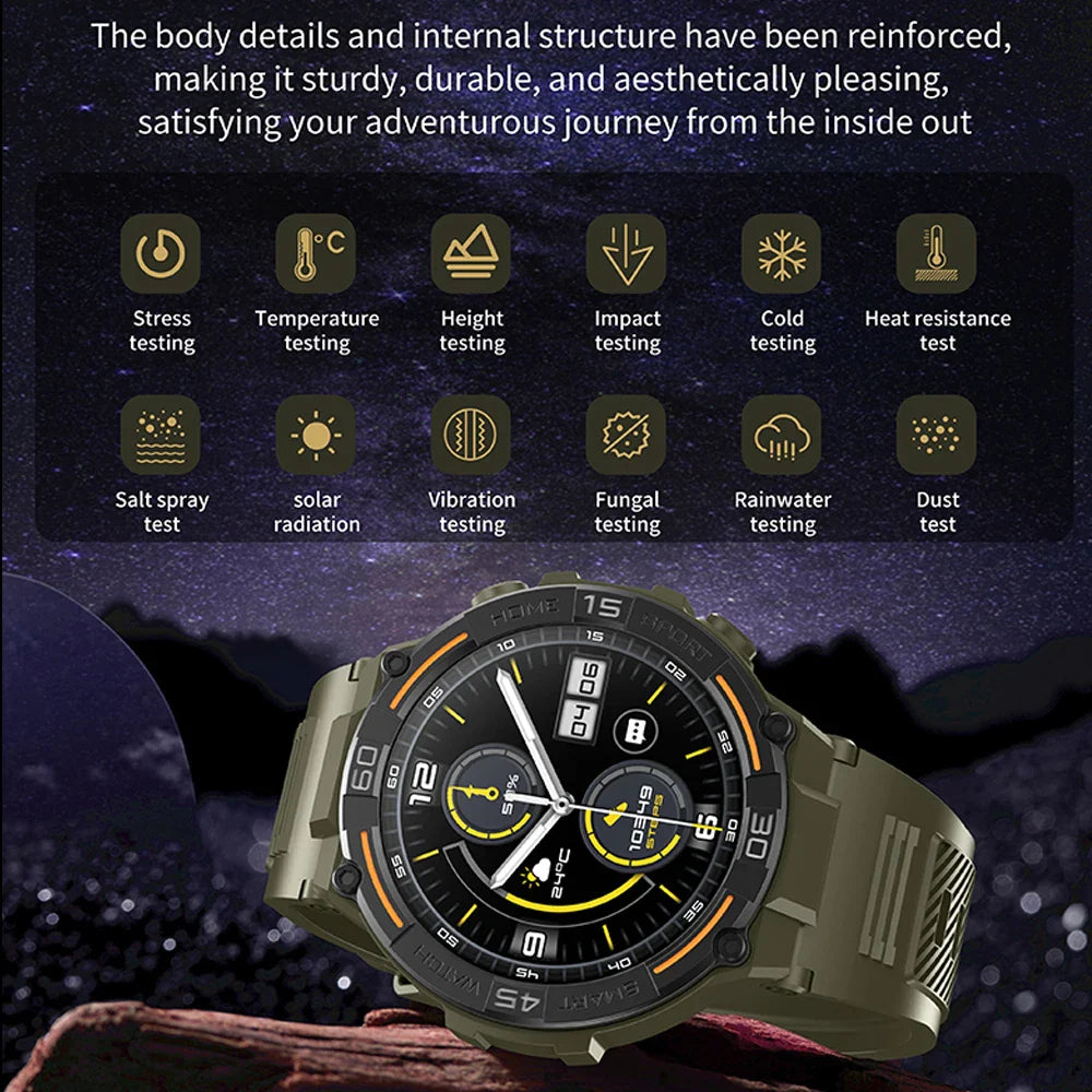 NNEOBA Smartwatch Fitness Tracker HD Screen Green