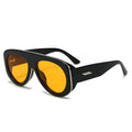 Audacious Oversized Pilot Sunglasses-5