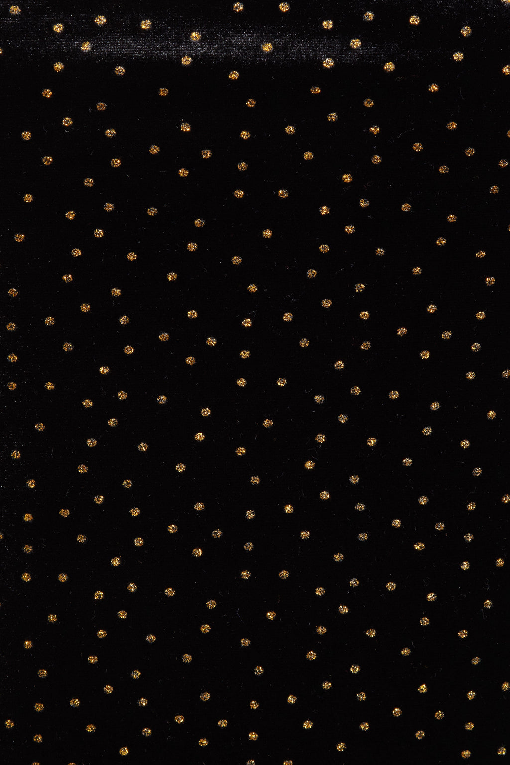 Black Polka Dot Dress-3