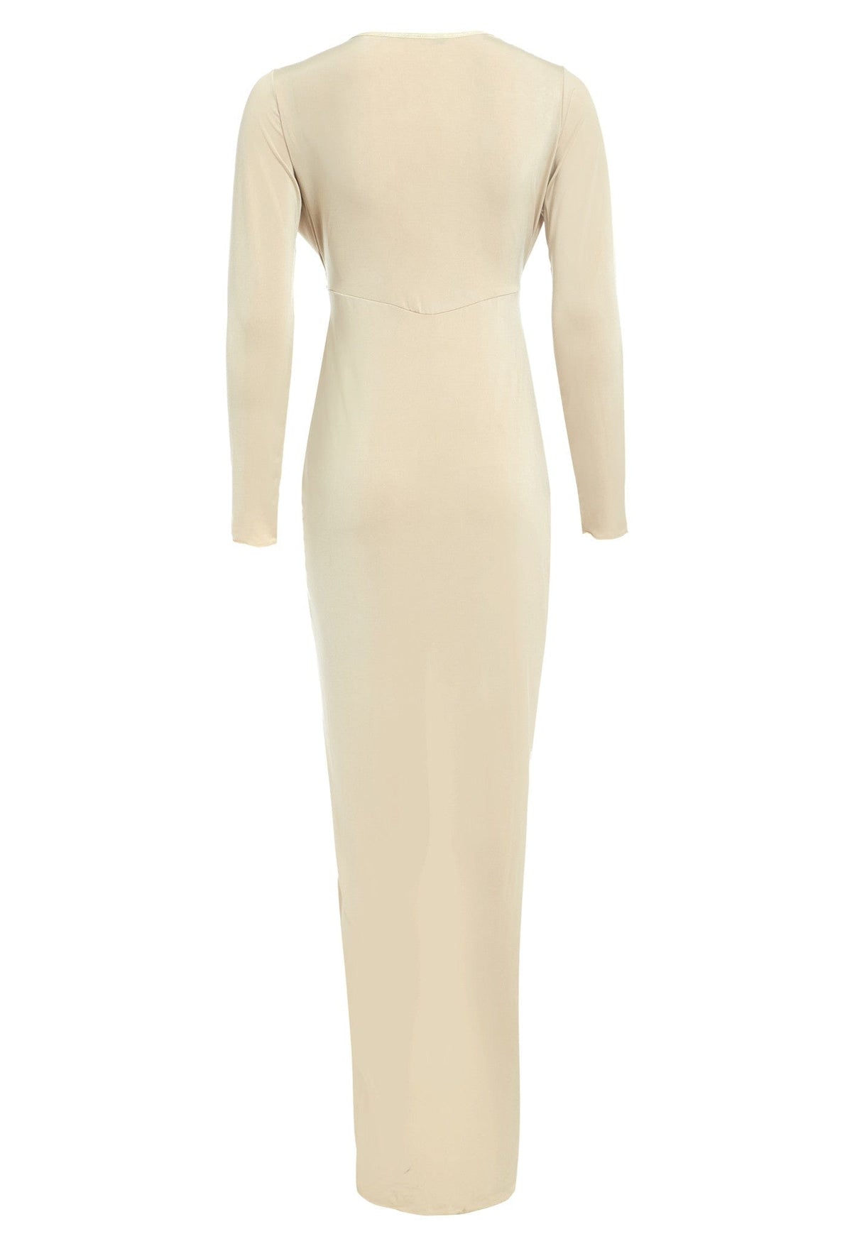 Low Cut Midi Dress-2