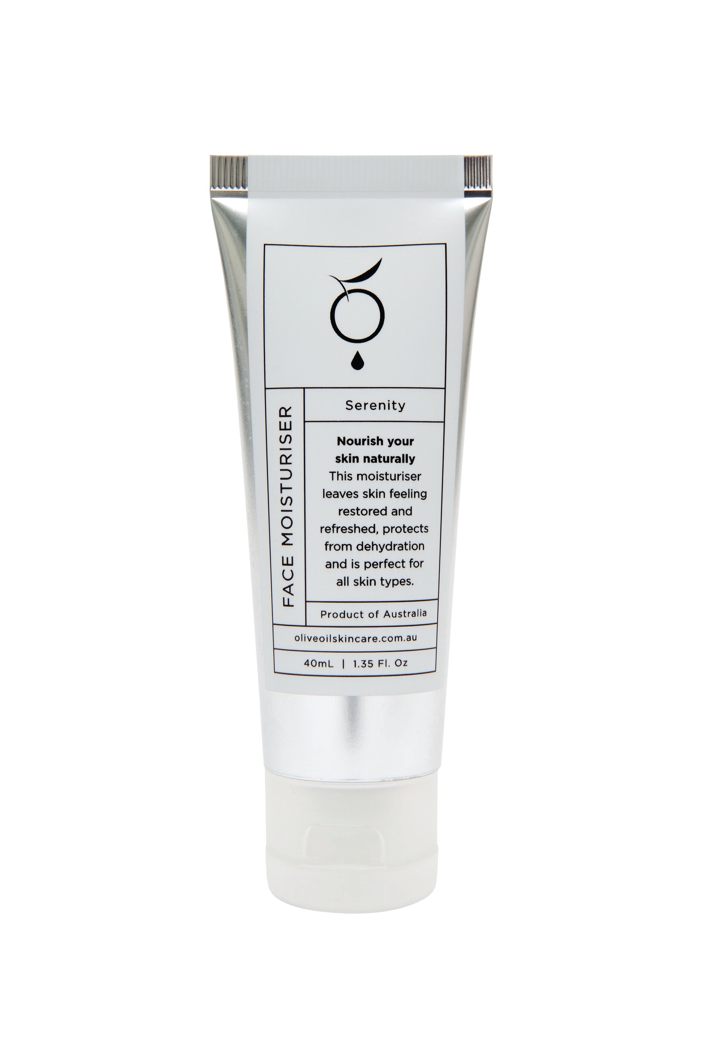 All-natural face care bundle featuring botanical facial scrub and 40ml olive oil moisturiser tubes — view 3