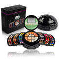Flowers professional makeup set featuring 104 colorful eyeshadows, blushes, and lip colors in gift packaging