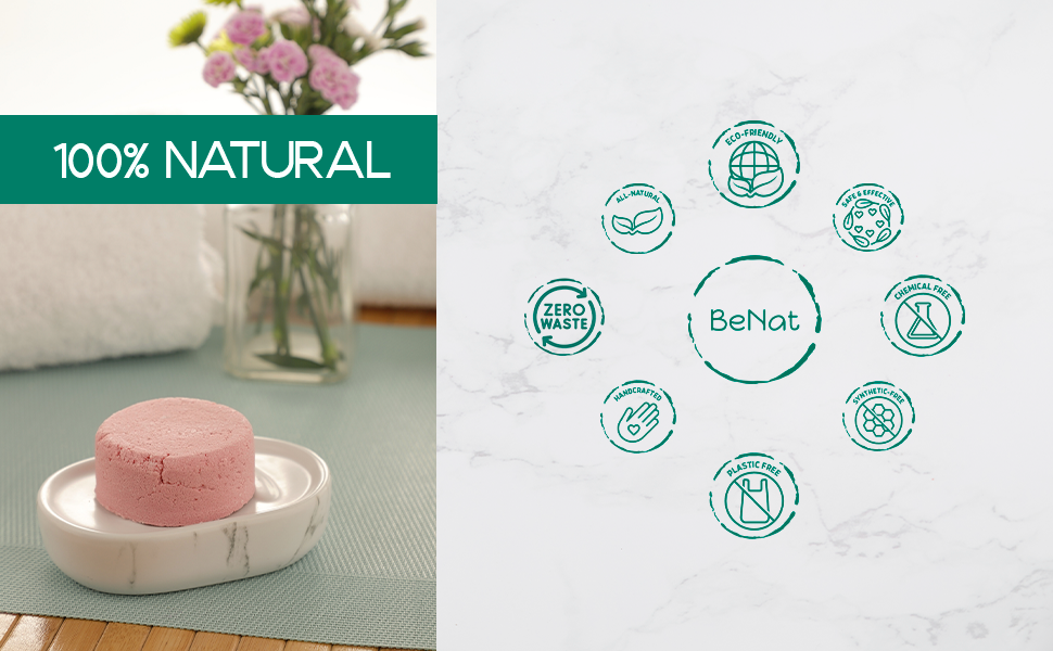 All-natural plastic-free shampoo bar with rich botanical ingredients for zero waste hair care — view 5