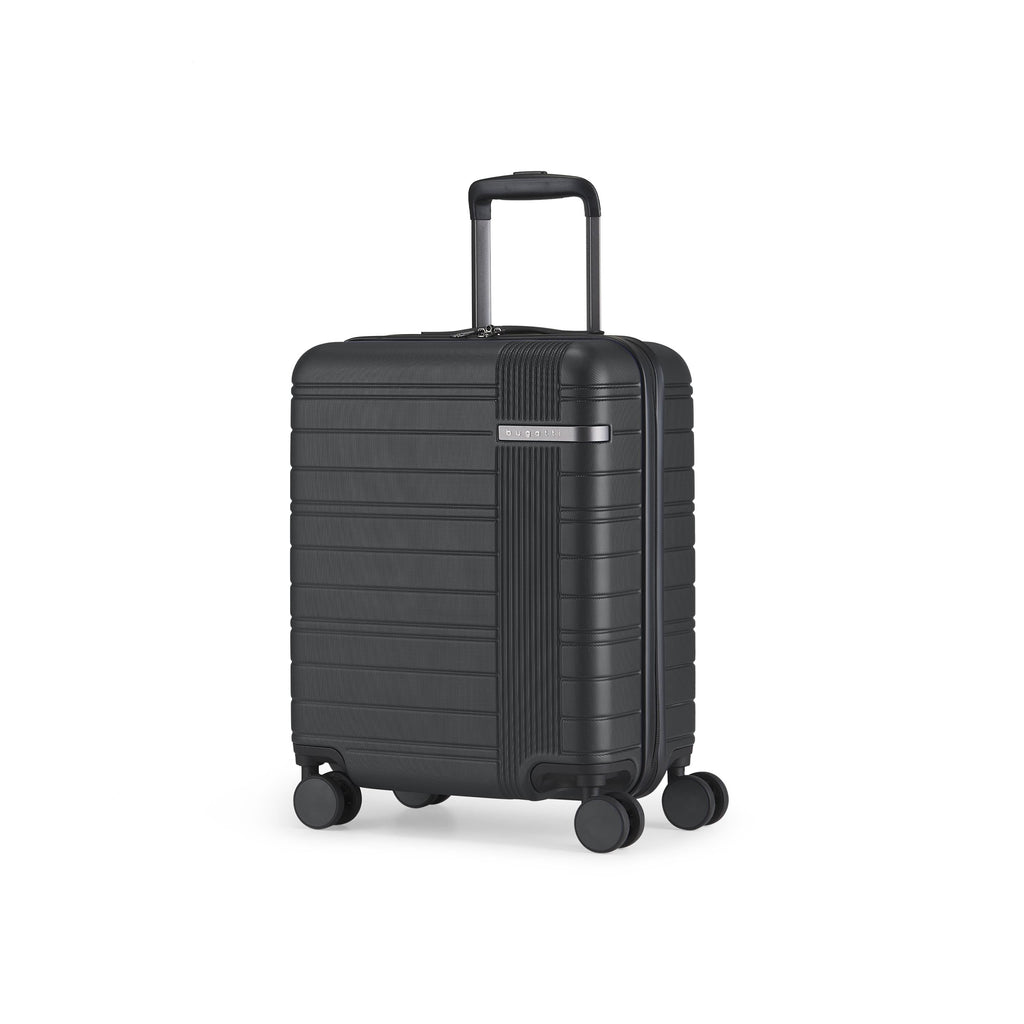 Skyward International Carry-on premium travel suitcase with sleek spinner wheels and telescopic handle.