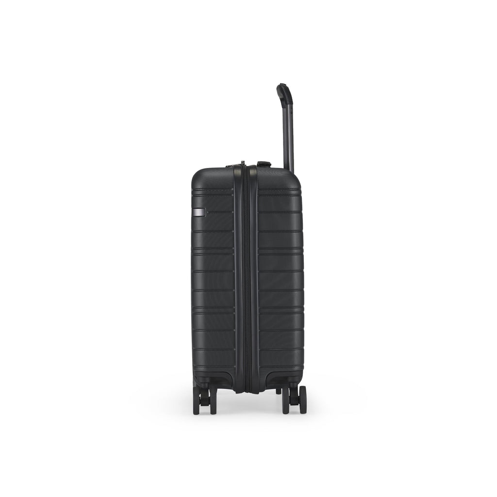 Skyward International Carry-on premium travel suitcase with sleek spinner wheels and telescopic handle. — view 3