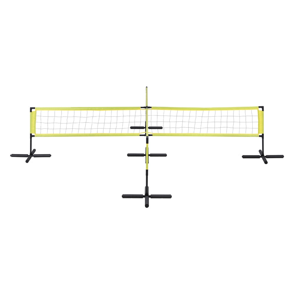 Everfit portable water volleyball net set for swimming pools with floating anchor bags and ball — view 3