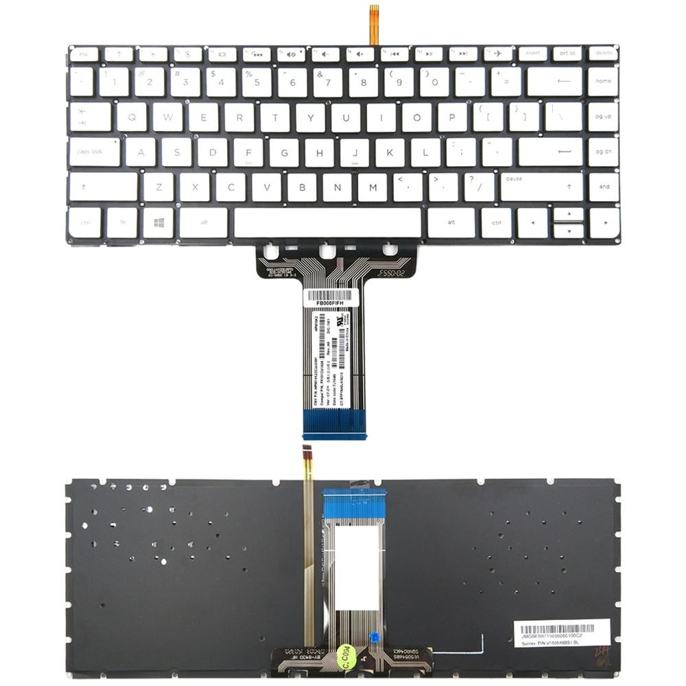NNEIDS backlit replacement laptop keyboard with standard US layout for HP Pavilion series models — view 4