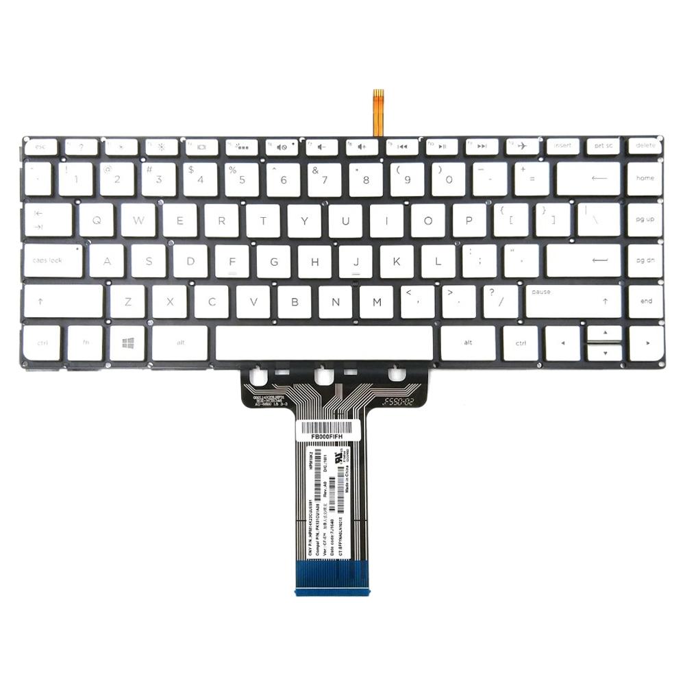 NNEIDS backlit replacement laptop keyboard with standard US layout for HP Pavilion series models