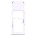 Black replacement SIM and Micro SD card tray for Samsung Galaxy A21S smartphone