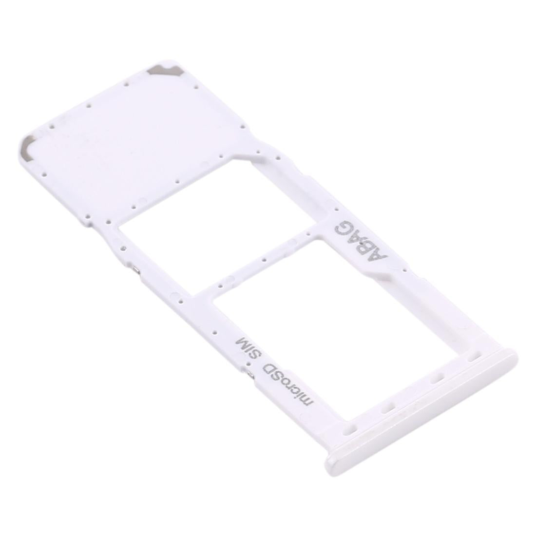 Black replacement SIM and Micro SD card tray for Samsung Galaxy A21S smartphone — view 2