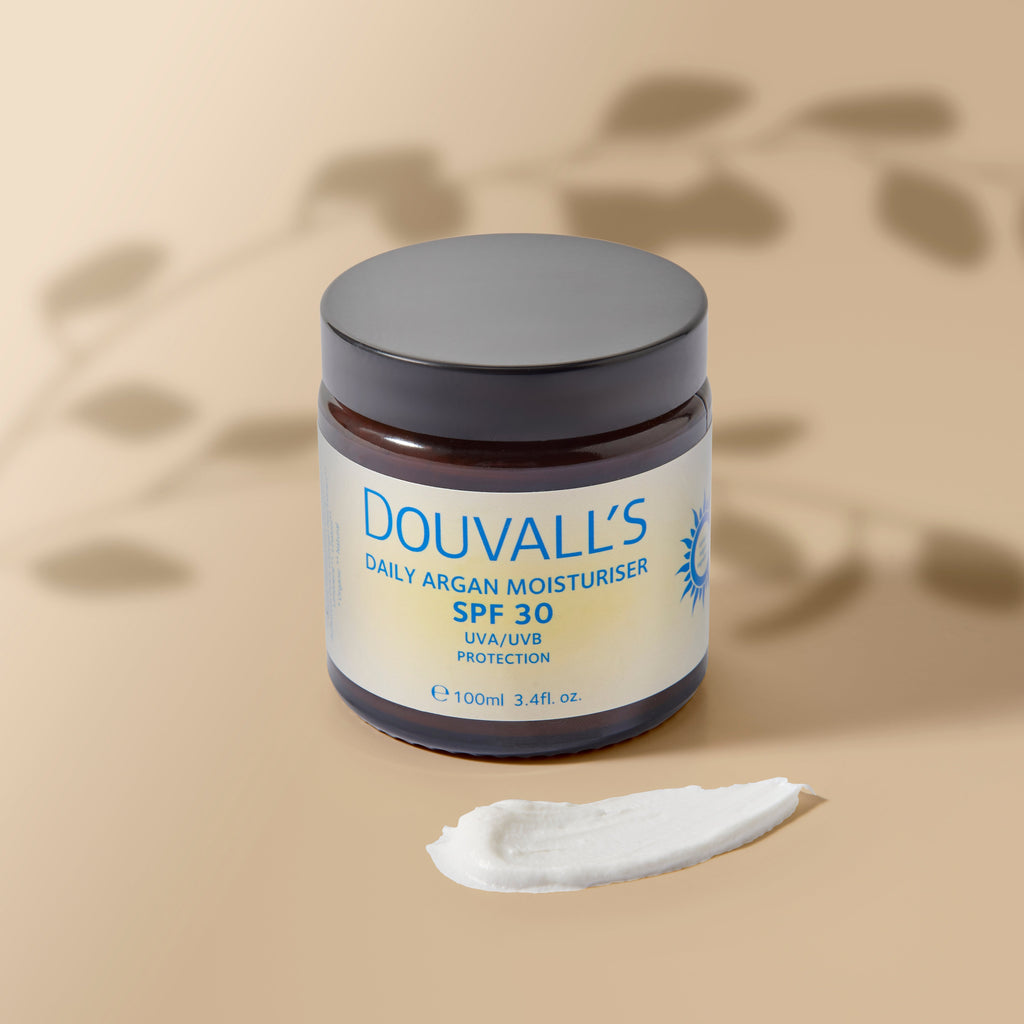 Argan Daily Moisturiser with SPF30 UVA/UVB protection 100ml Jar-1