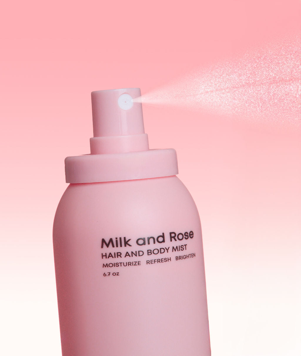 Floral hair and body mist in a 6.7oz bottle with nourishing natural botanical ingredients — view 3