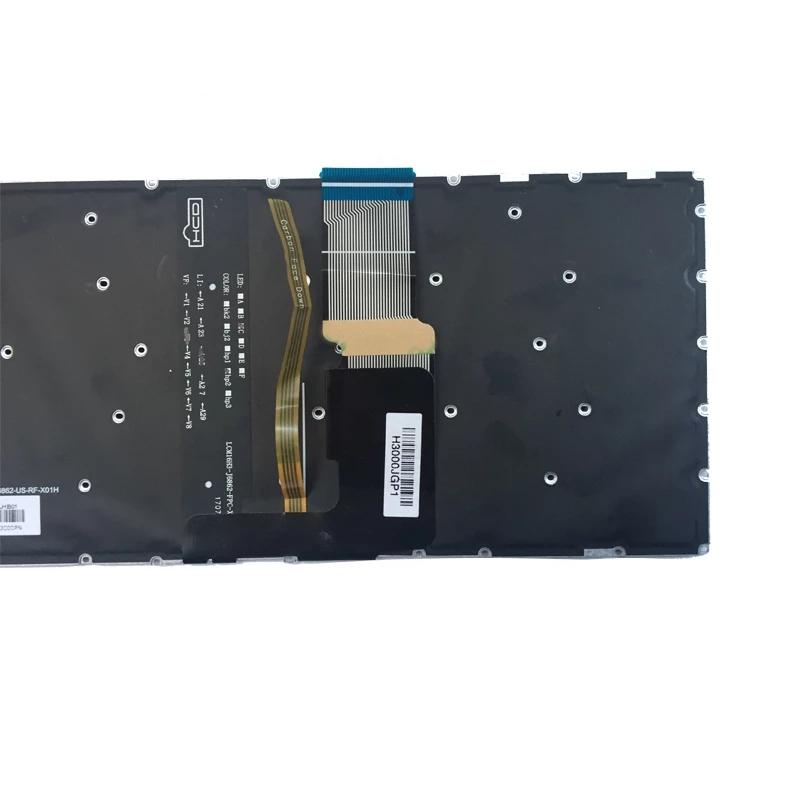 Backlit replacement laptop keyboard for Lenovo IdeaPad 320 series with US key layout — view 4
