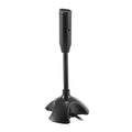 Black NNEIDS mini USB microphone with flexible gooseneck stand for desktop computer recording