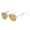 Adventurous Metal Pilot Sunglasses-2