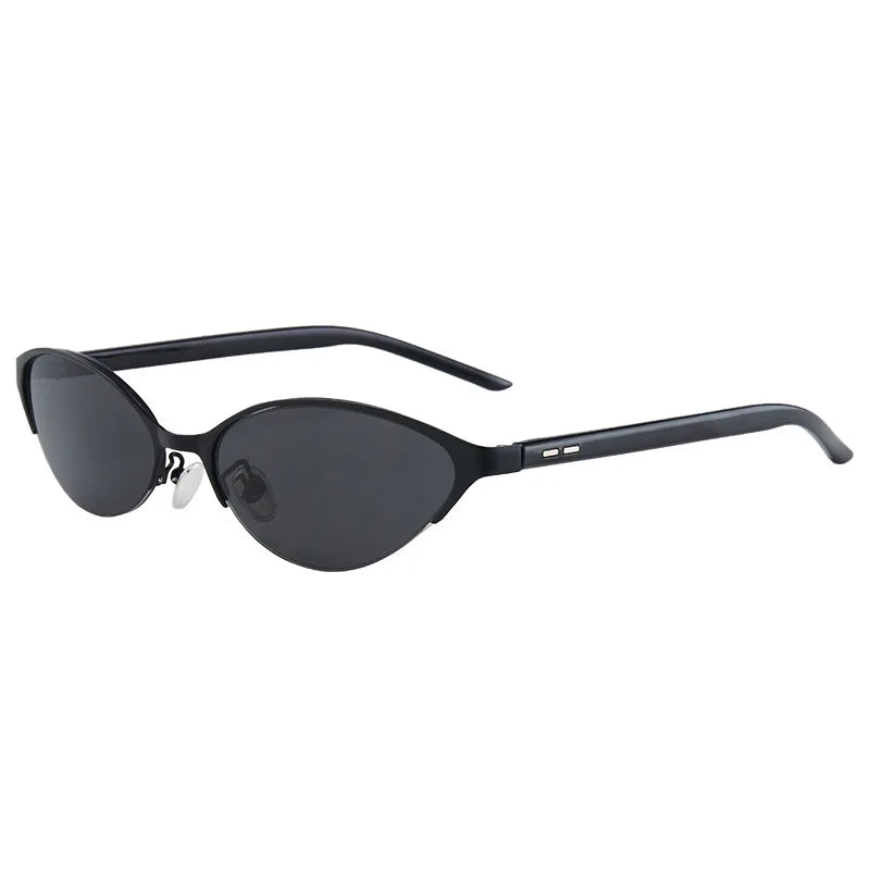 Radiant Metal Cat Eye Sunglasses-5