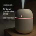 Portable compact USB aroma humidifier for home office desktop in modern design