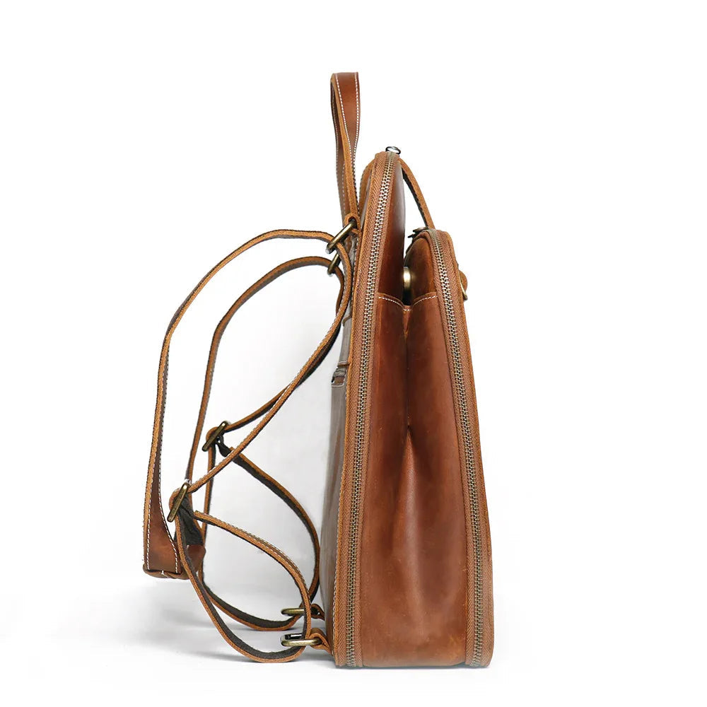 Sachi Leather Backpack  | Small Women's Leather Backpack-2