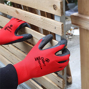 Work Gloves Latex Coated General Purpose Hand Protection Garden Mechanic 240 Pairs-2