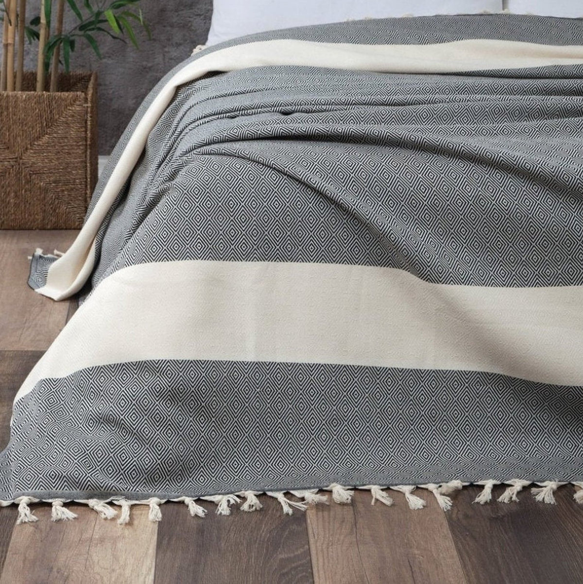 Handgewebte Decke "Samsun"-0