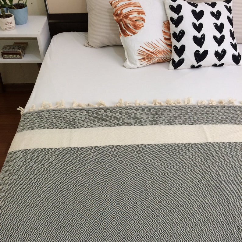 Handwoven blanket "Samsun"-3