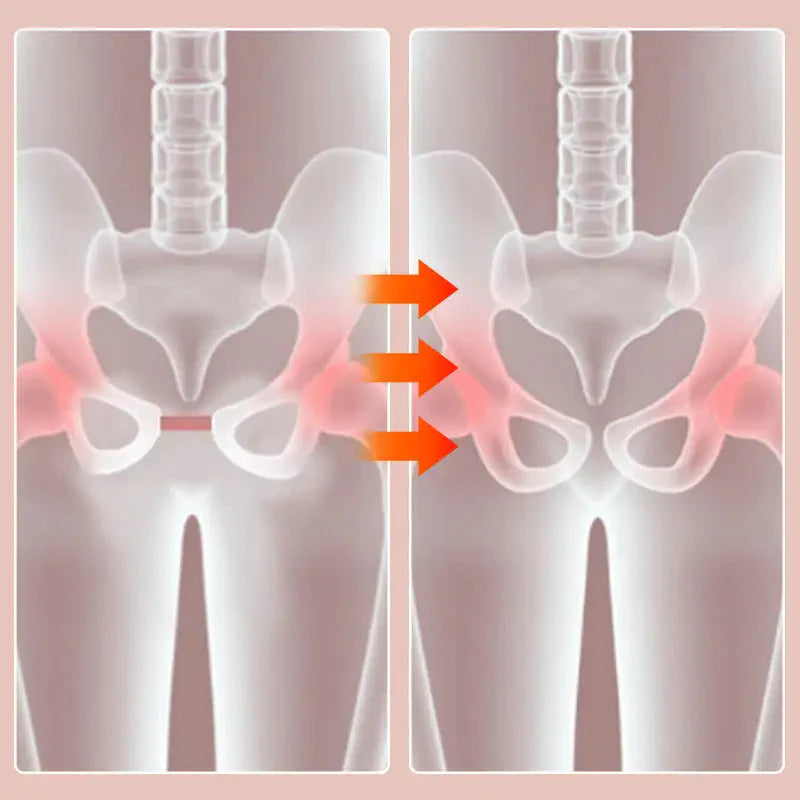 Pink pelvic floor and thigh exerciser with digital counter and ergonomic anti-slip pads for home workouts — view 4