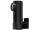 Black 1080P HD smart WiFi dash cam car DVR with wide angle lens