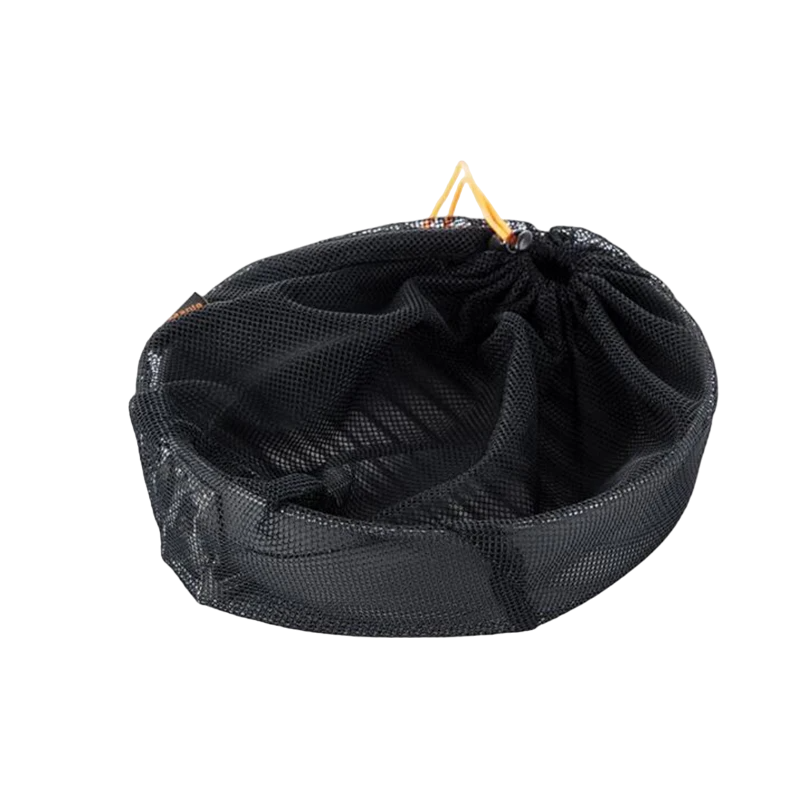 Ultralight 0.9L camping frying pan with folding handle, made of hard-anodized aluminum. — view 3