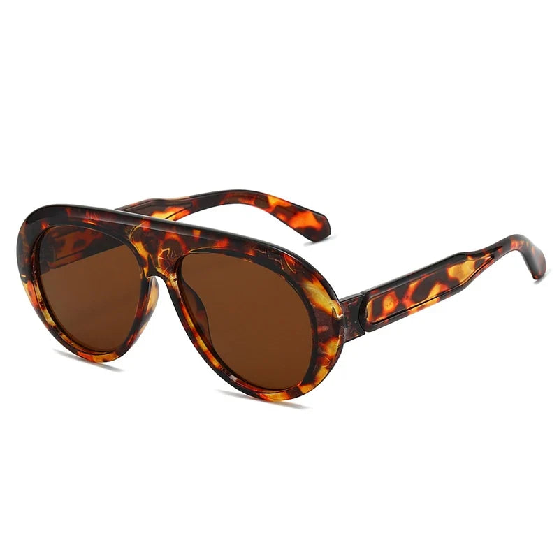 Fearless Resin Pilot Sunglasses-4