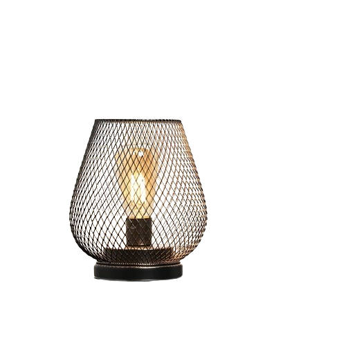 Nordic metal candle holder in cordless design, elegant centerpiece for living room and wedding decor