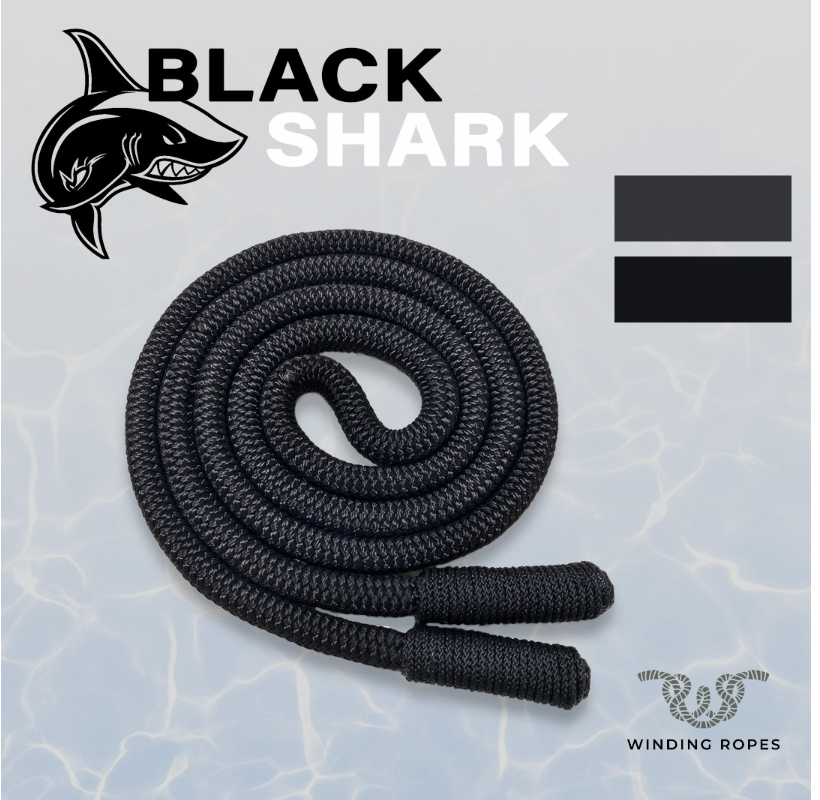 Black Shark Premium Handles Heavy Flow Rope 1050 grams-1
