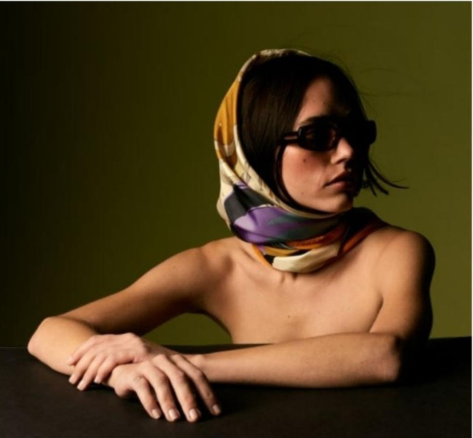BAROCCO 100% ITALIAN SILK SCARF-0