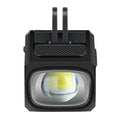 Magicshine EVO 1100 underneath mounted bike light in black aluminum housing with out-front mount attached